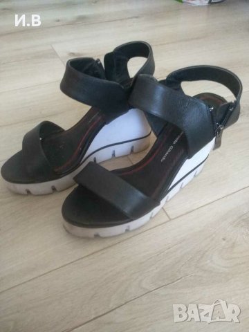 Сандали естествена кожа на платформа, снимка 2 - Сандали - 28804772