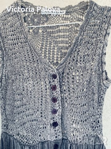 Дълга елегантна рокля ZABAIONE, снимка 10 - Рокли - 35175964