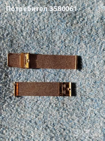 Позлатена гривна за часовник, снимка 4 - Мъжки - 49970072