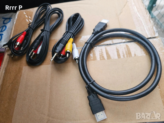 ЛОТ от НОВИ кабели HDMI/ЧИНЧ-3.5 жак