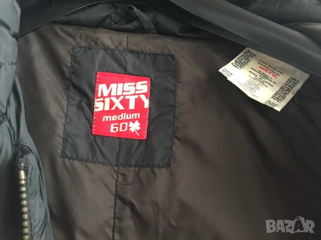 Дамска пухенка MISS SIXTY оригинал, size S, 100% гъши пух, дълго, дебело и топло, като ново , снимка 3 - Якета - 27414308