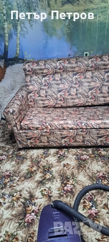 Използван разтегателен диван , снимка 3 - Дивани и мека мебел - 52708497