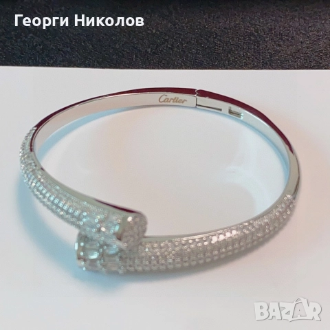 Дамска гривна Картие , снимка 4 - Гривни - 52683089