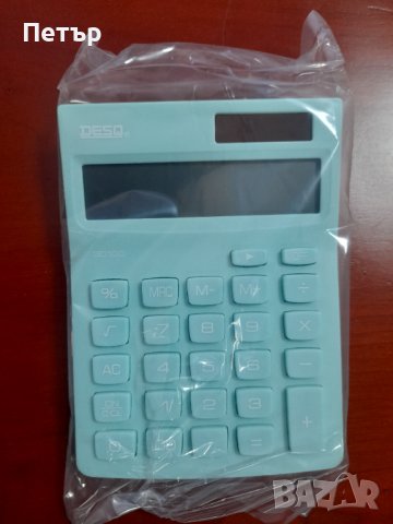 DESQ калкулатор, Нов, брой знаци 12, снимка 2 - Ученически пособия, канцеларски материали - 17833430