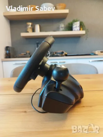 Logitech Driving Force GT – реставриран, обслужен, напълно изправен, снимка 9 - Аксесоари - 50335711