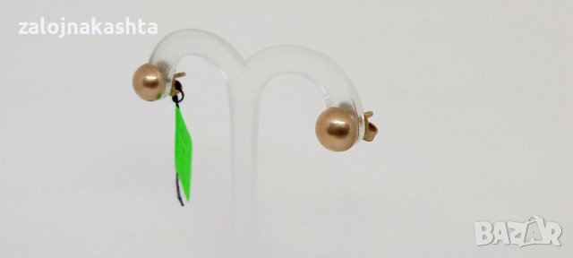 Златни обеци-2,35гр/14кр, снимка 2 - Обеци - 37797474