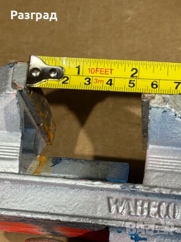 Немско алуминиево менгеме Wabeco  80, снимка 8 - Менгемета - 52664381