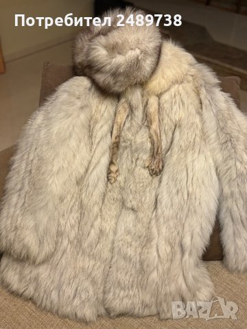 Палто от лисица, снимка 9 - Палта, манта - 42994327