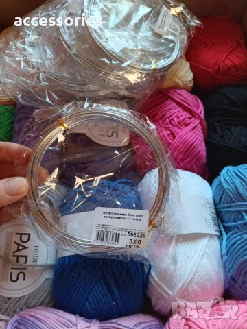 Комплект за плетени шнурове-мелничка, тел, прежда, снимка 6 - Други стоки за дома - 50993820