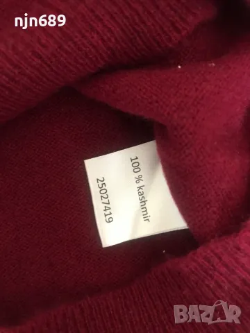 100% кашмир, снимка 8 - Блузи с дълъг ръкав и пуловери - 48822074