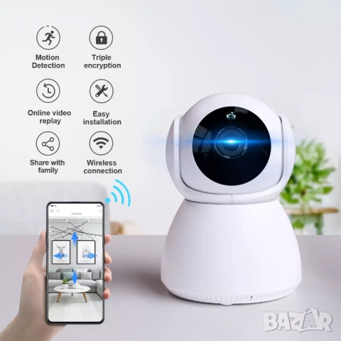 Куполна WIFI SMART КАМЕРА LYLU вътрешна
