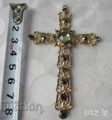  Кръст, метал, религия, снимка 6 - Декорация за дома - 28872759