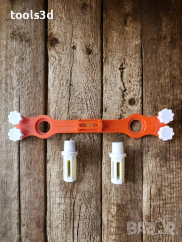 3D принтиран регулируем нивелир за водопроводни тръби за топла и студена вода., снимка 3 - Измервателни инструменти - 48328651