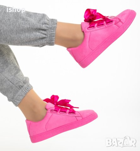 Дамски Спортни Обувки Pink, снимка 3 - Кецове - 40678922