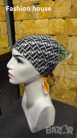 Fendi шал коприна, снимка 5 - Шалове - 53291242