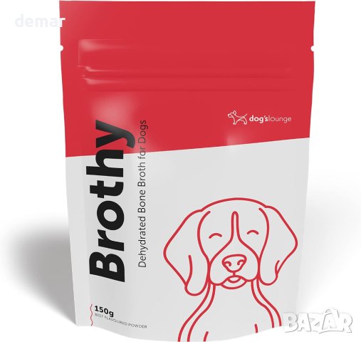Brothy първокласен дехидратиран костен бульон за кучета, снимка 1 - За кучета - 43107612