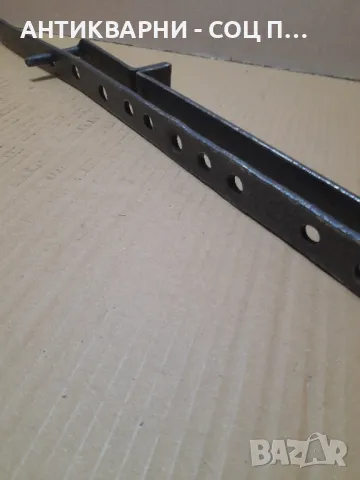 Соц Стара Ръчно Кована Кука За Закачане На Менци Араний., снимка 5 - Антикварни и старинни предмети - 48935559