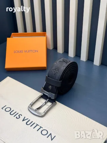 Louis Vuitton естествена кожа колани , снимка 7 - Колани - 49582150