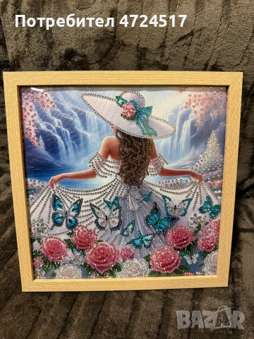 🌸Картина тип диамантен гоблен, снимка 2 - Гоблени - 53293837