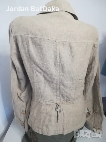 Дамско сако лен, снимка 2 - Сака - 51299788