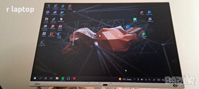 НОВО монитор fujitsu P2410 WE 24.1" IPS 16:10 audio usb type c VESA , снимка 13 - Монитори - 40118927