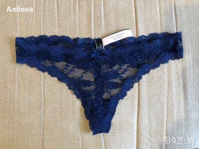 Дамски бикини с дантела Victoria’s secret, бразилиани Triumph, снимка 2 - Бельо - 32241533