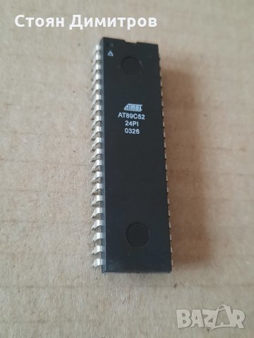 Atmel AT89C52 24PI MCU, микроконтролер