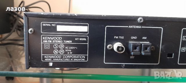 Тунер KENWOOD KT-1020 , снимка 6 - Аудиосистеми - 39486166