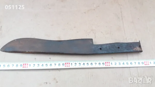 масивен кован възрожденски нож, каракулак , снимка 10 - Антикварни и старинни предмети - 49674814
