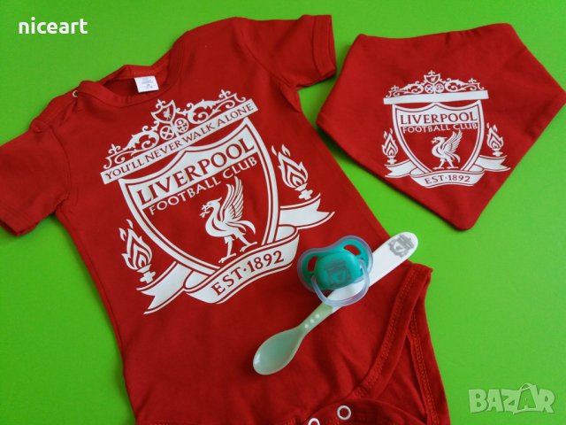 Боди на Ливърпул Liverpool , снимка 8 - Бодита за бебе - 32357412