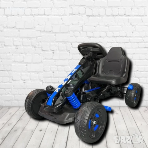 КАРТИНГ С педали TANK G23 С МЕКИ ГУМИ, снимка 6 - Детски велосипеди, триколки и коли - 51038806