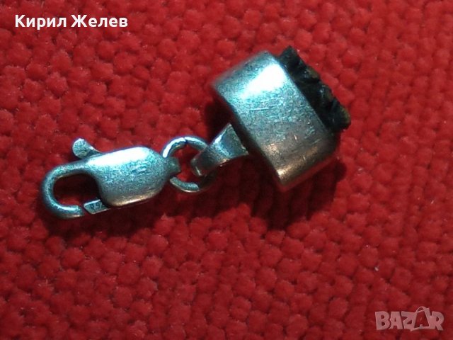 СТАРА СРЕБЪРНА КАРАБИНКА СРЕБРО 925 ЗАКОПЧАЛКА за ЛАНЕЦ ГРИВНА КОЛИЕ 25802, снимка 11 - Други - 35720000