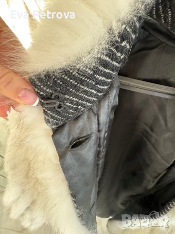 Дамско палто естествен  косъм С-М , снимка 3 - Палта, манта - 43989421