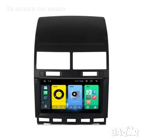 9-инчова мултимедия за Volkswagen Touareg (2002–2010) + Подарък камера за заден ход, CarPlay, GPS, B, снимка 2 - Аксесоари и консумативи - 50697571