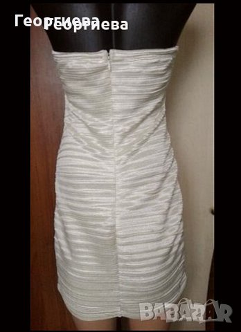 Златиста еластична маркова рокля 🌹👗L р-р🌹👗арт.073, снимка 5 - Рокли - 26811358