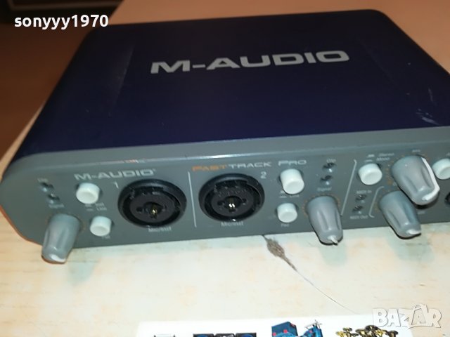 M-AUDIO-ВНОС SWISS, снимка 5 - Ресийвъри, усилватели, смесителни пултове - 37423391