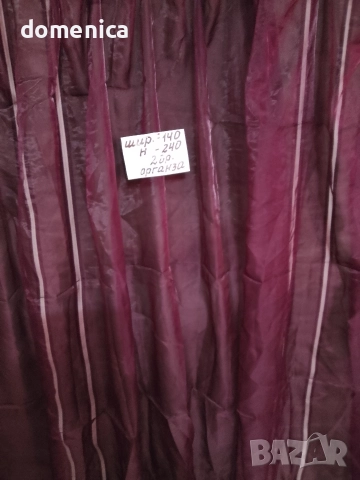 Немски пердета малко използвани., снимка 3 - Декорация за дома - 52870762