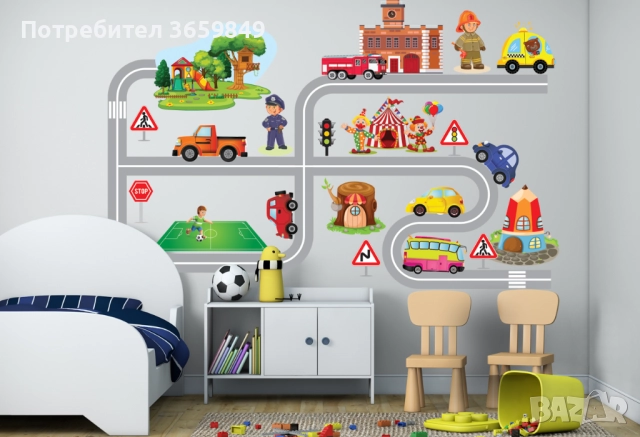Комплекти стикери за детска стая, снимка 11 - Декорация за дома - 51638152