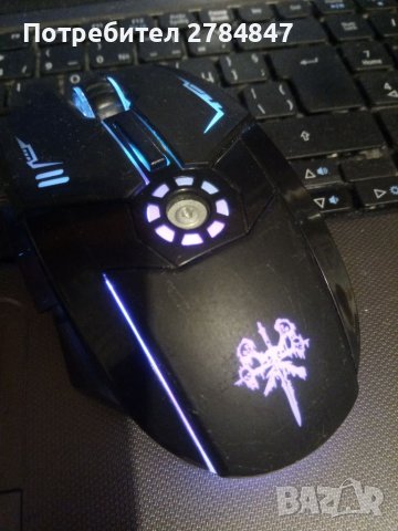 Геймърска кабелна USB мишка светеща, снимка 1