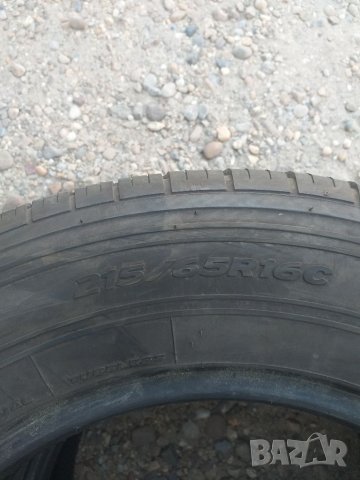 2 бр бусови HANKOOK 215/65R16C летни ДОТ1220 и 6.3 мм мек грайфер, снимка 6 - Гуми и джанти - 36976085