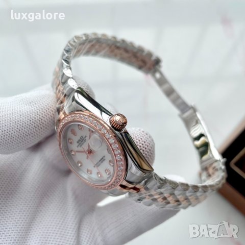 Дамски часовник Rolex Lady-Datejust 31MM с автоматичен механизъм, снимка 4 - Дамски - 43194649