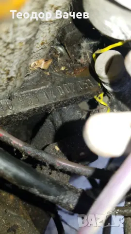 Пълен комплект Двигател и ръчна кутия Мерцедес М110 2,8 с документи, снимка 9 - Части - 47406724