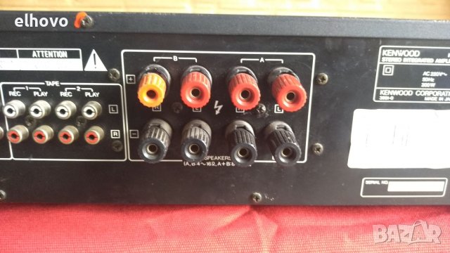 Стерео усилвател Kenwood KA-660D, снимка 6 - Ресийвъри, усилватели, смесителни пултове - 38713892