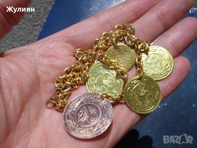 КОРДОН С ПЕНДАРИ НАКИТ ЗА НОСИЯ, снимка 6 - Антикварни и старинни предмети - 50935854