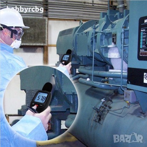 Уред за измерване нивото на звука 30 ~ 130dBA, шумомер, децибелометър , снимка 3 - Други инструменти - 27948790
