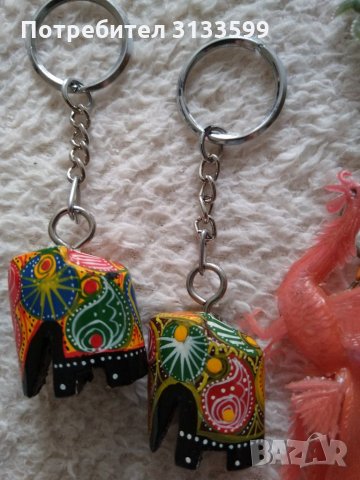 Ключодържатели - стилизирани слончета /от Шри Ланка/, 3 "феникса"; МАГНИТЧЕТА, снимка 2 - Ръчно изработени сувенири - 34659160