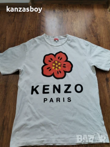 kenzo boke flower - страхотна мъжка тениска Л, снимка 5 - Тениски - 51159622