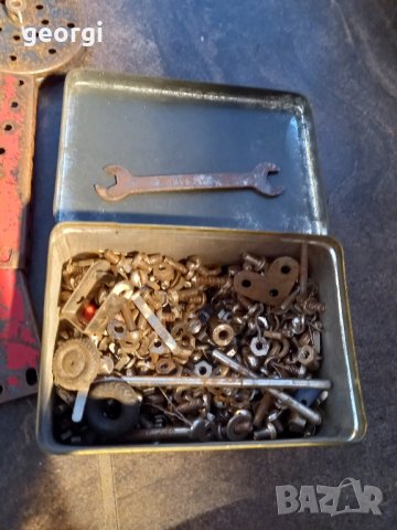  Стар немски конструктор Mekanik, снимка 8 - Антикварни и старинни предмети - 43803999