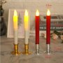 Комплект от 2 броя Led настолни свещи на батерии🕯️🕯️, снимка 1 - Други стоки за дома - 44014083