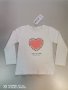 Блуза с 3Д сърце, снимка 1 - Детски Блузи и туники - 39792647